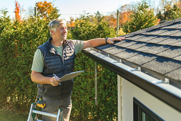 Professional Roof Inspection technician working in Du Pont, GA